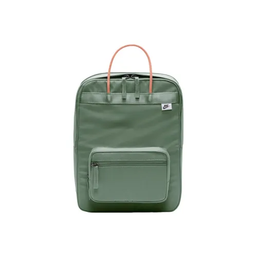 Nike Tanjun Полиэстер Рюкзак Обычный Унисекс Зеленый