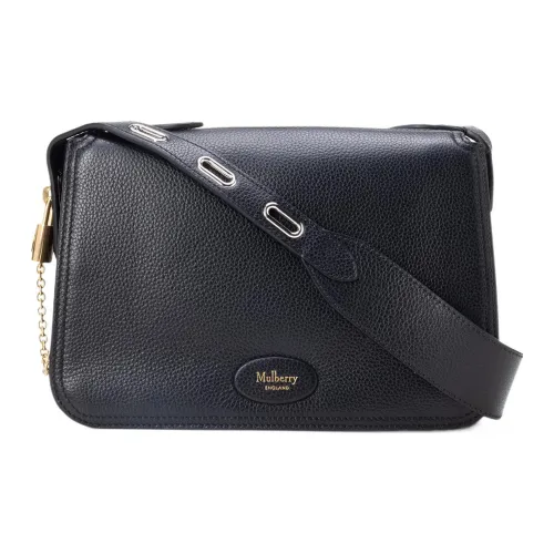 Mulberry Сумка через плечо из коровьей кожи женская черная