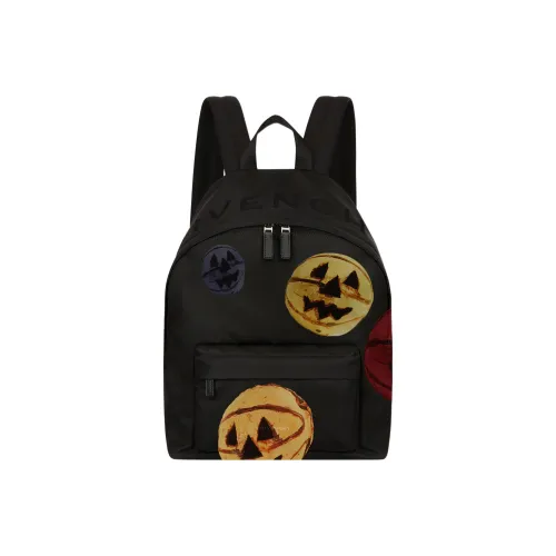 GIVENCHY Josh Smith Collaboration Collection Синтетическая кожа Рюкзак Мужской Черный