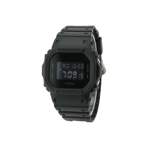 CASIO G Shock Collection Кварцевый механизм Смольный ремешок Часы Мужские Черный циферблат