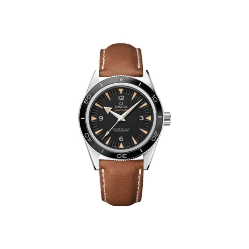 OMEGA Автоматический Механический Часы Мужские Seahorse Series 300m Diving Watch 41mm*15mm Черные