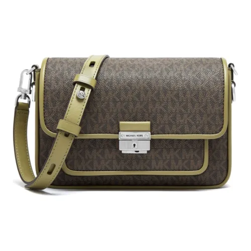MICHAEL KORS Bradshaw Multicolor Конверт Сумка Сумка через плечо Сумка на плечо Женская Оливково-зеленая