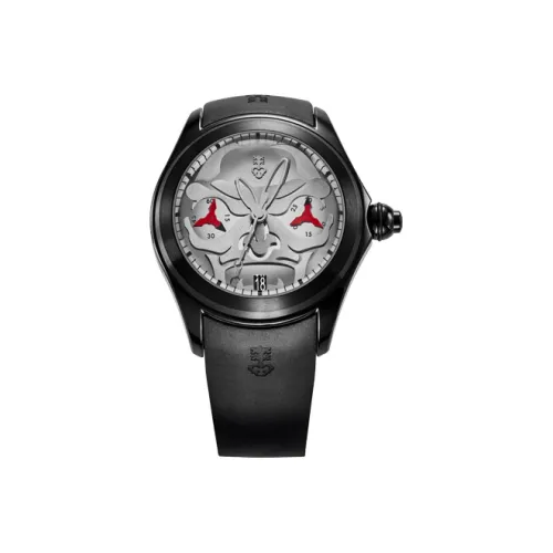 Corum Автоматический Механический Механизм Мужские Часы Bubble Collection 47 мм Серебряные