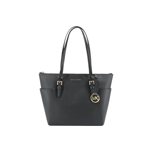 MICHAEL KORS Charlotte Сумка из коровьей кожи плечо сумка женская черная