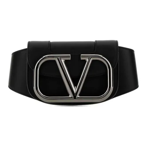 Valentino Garavani Кожа Бананка Мужской Черный