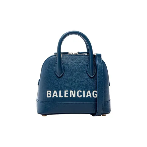 Balenciaga Ville GRAIN LEATHER Сумка через плечо Сумка Женская Синий