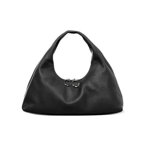 Staud Кожа Сумка через плечо Мини Женская Черная