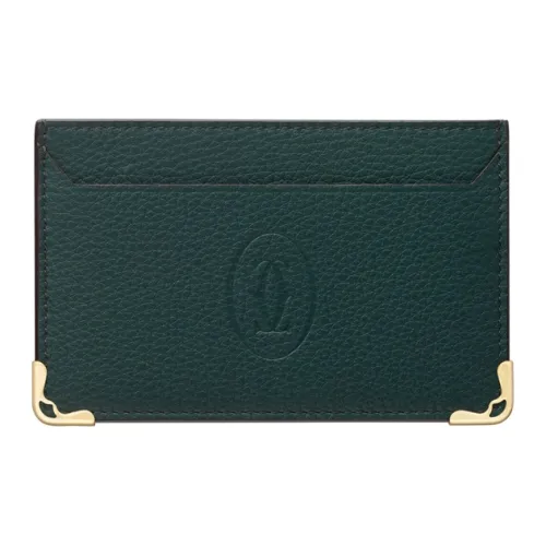 Cartier Коровья кожа Картхолдер Женские Зеленый