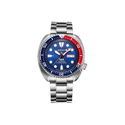 SEIKO Механический механизм Мужские часы Prospex 45 мм Синий