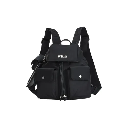 FILA ПУ (полиуретан) Маленький рюкзак Стандартный Женский Глубокий черный