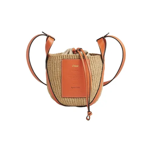 Chloe Chloé сумки Коровья кожа Сумка Женская Апельсин
