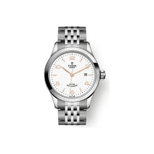 Tudor 1926 Collection Автоматический Механический Механизм Женские Часы 28 мм Белый Циферблат Стальные Часы Стальной Ремешок