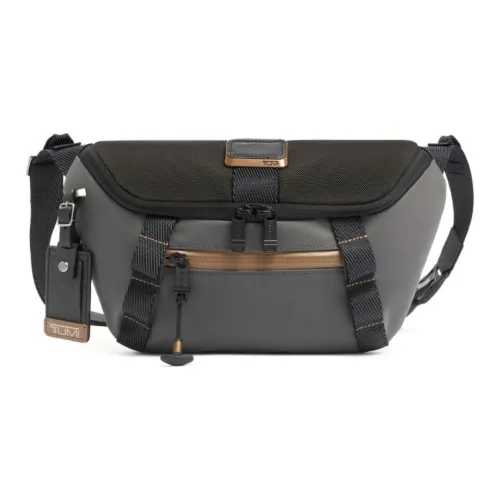 TUMI Alpha Bravo Ткань Сумка через плечо Унисекс Черный