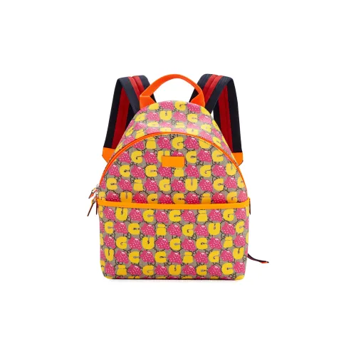 GUCCI Canvas Рюкзак Детский Ebony Orange Yellow Multicolor