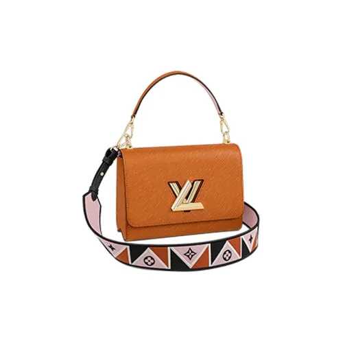 LOUIS VUITTON Twist Epi GRAIN LEATHER Сумка Сумка через плечо Средний размер Женская Fuso Kim