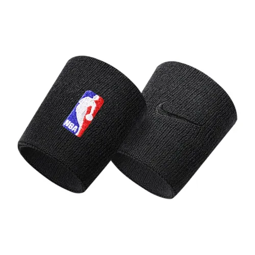 Nike Модифицированные полипропиленовые повязки на запястье Унисекс Черные