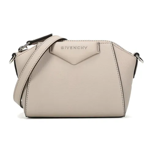 Givenchy Antigona Sheepskin Сумка через плечо Клатч Плечевая сумка Женская Серый Бежевый