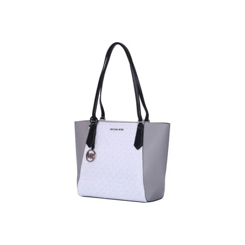 MICHAEL KORS MICHAEL KORS Коллекция сумок Kimberly PVC Плечевая сумка Женская Белая Серая Многоцветная