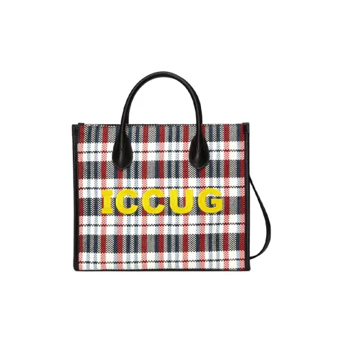 GUCCI Нейлон Рафия Тоут Сумка через плечо Сумка Маленькая Женская Синяя Белая