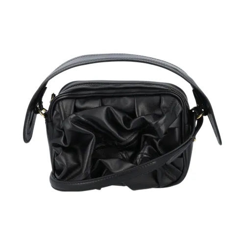 YProject Сумка из коровьей кожи женская черная