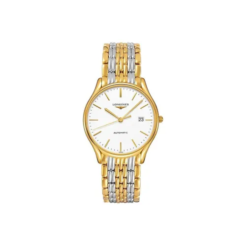 LONGINES Автоматический Механический Movement Женские Часы Lvya Collection 35мм*35мм*7мм Белый