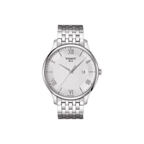 TISSOT Junya Collection Кварцевый механизм Мужские часы Часы 42 мм Серебристый циферблат Корпус из нержавеющей стали