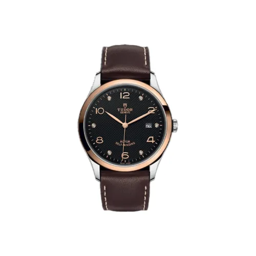 TUDOR Автоматический Механический Механизм Мужские Часы 1926 Collection Черные