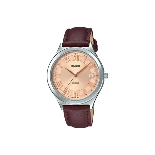 CASIO Standard Series Кварцевые часы Женские часы Золотой циферблат