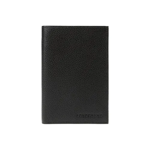 LONGCHAMP Le Pliage Кошелек из коровьей кожи Мужской Черный