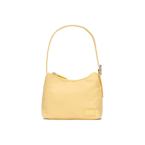 SILFEN Нейлоновая сумка через плечо сумка-багет женская сумка лимон