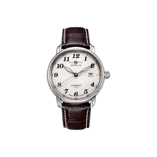 ZEPPELIN Автоматический Механический Часы Мужские из Коллекции Piaget 40мм*12мм*3мм Белые