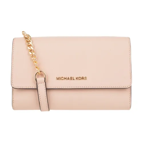 MICHAEL KORS Jet Set Travel Коровья кожа Сумка через плечо Женская Балетный розовый