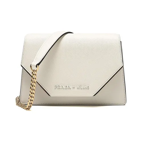 PRADA Кожа Ручная Сумка на плечо Женская Белая
