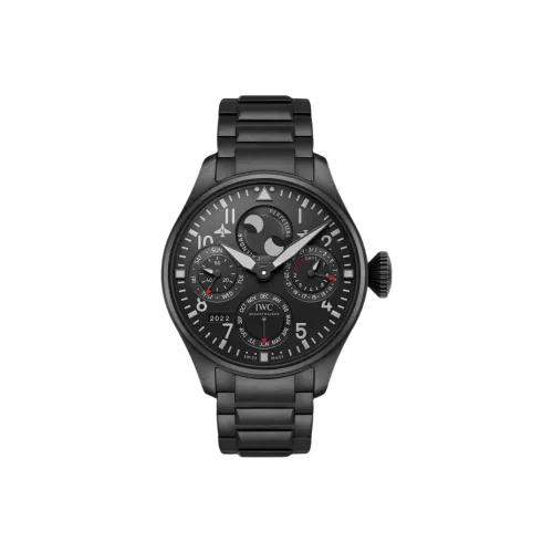 IWC Автоматический Механический Часы Мужской Pilot Collection 46,2 мм Черные