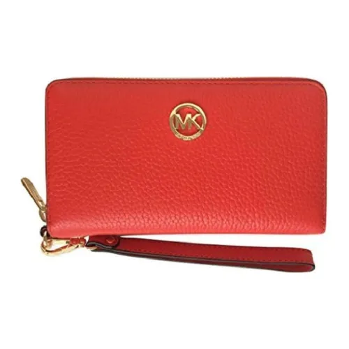 MICHAEL KORS MICHAEL KORS Handbag Collection Fulton Кожаный клатч Средний Женский Красный