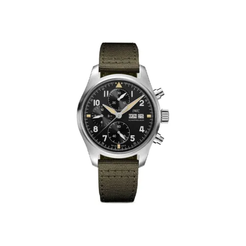 IWC Автоматический Механический Часы Мужской Pilot Collection 41mm*15,3mm Черные