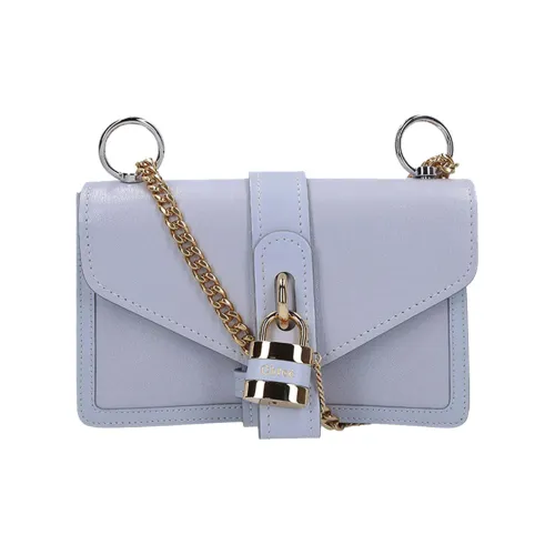 Chloe Сумка из козьей кожи с цепочкой сумка через плечо обычная женская синяя