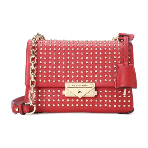 MICHAEL KORS Cece Коровья кожа Сумка через плечо Сумка на плечо Экстра Маленькая Женская Красная