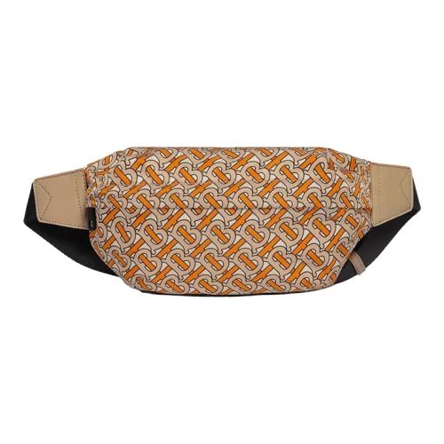 Burberry Коровья кожа Бананка Средний Унисекс Свежий Апельсин