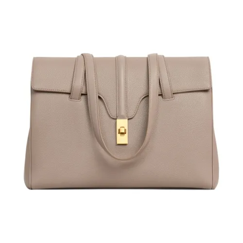 CELINE Коровья кожа Сумка Сумка на одно плечо Средняя Женская Галька