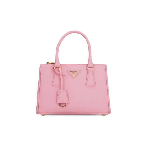 PRADA Galleria Killer Bag Кожа Тоут Сумка Сумка для покупок Стандартная Женская Розовая