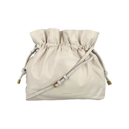 ISABEL MARANT Коровья кожа Ведрообразная сумка-клатч Женская Светло-серый