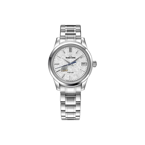 GRAND SEIKO Автоматический Механический Часы Мужские Коллекция SPRING DRIVE 40,2 мм Белые