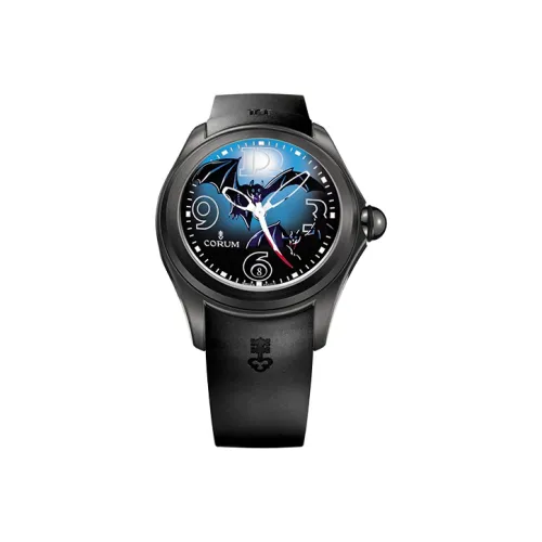 Corum Автоматический Механический Часы Мужские Bubble Collection 47mm*18,5mm Синий