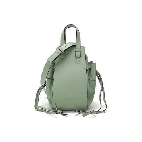 LOEWE Hammock Кожа Hammock Сумка Сумка через плечо Сумка Маленькая Женская Светло-Зеленая