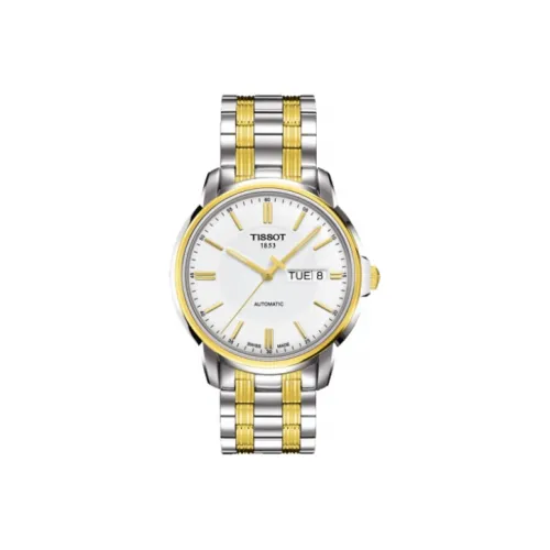 TISSOT Автоматические механические мужские часы, белый