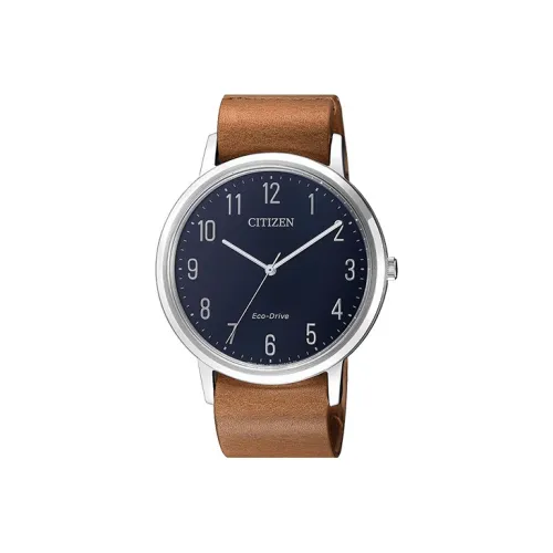 CITIZEN Светильник Кварцевый механизм Унисекс Экология Коллекция Drive Часы 41мм*8,2мм Синий