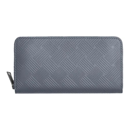 Bottega Veneta Кошелек из коровьей кожи мужской серый