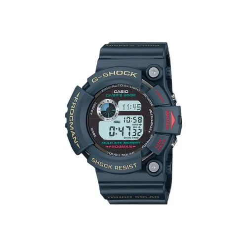 CASIO г Shock Frogman Коллекция Кварцевый механизм Часы Мужские Черный циферблат GW 200 2JF