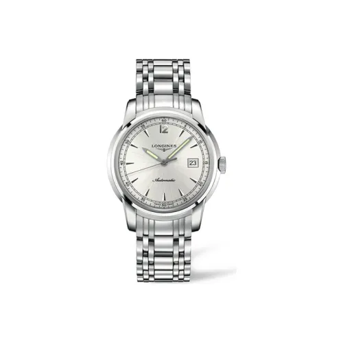 LONGINES Автоматический Механический Механизм Мужские Часы Soimia Collection 41 мм Серебряные